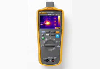 Digital multimeter & thermal camera integrated into one device